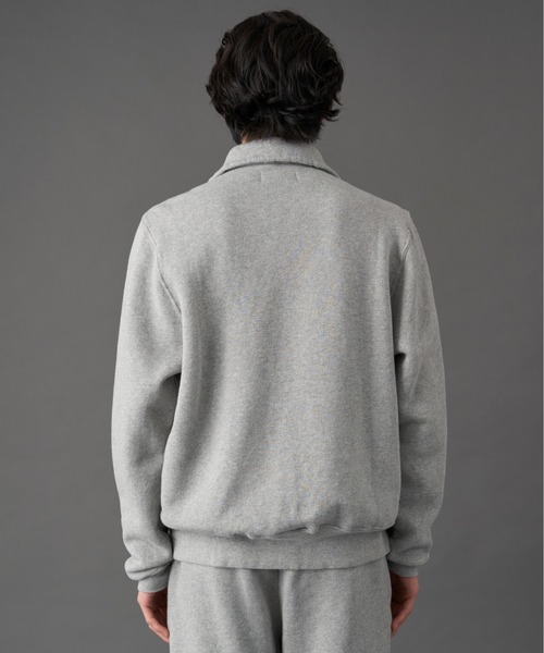 LES TIEN（レスティエン）の「LES TIEN YACHT PULL OVER (CF-1017)（スウェット・メンズ・ブラック/ダークグリーン/ヘザーグレー・SMALL/MEDIUM）」の16枚目の写真