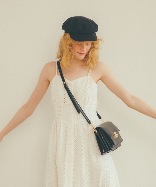 Heather(ヘザー)の「カットワークアソートキャミワンピース 885911(ワンピース・レディース・ホワイト系その他/オレンジ系その他/ブラック系その他・FREE)」の12枚目の写真