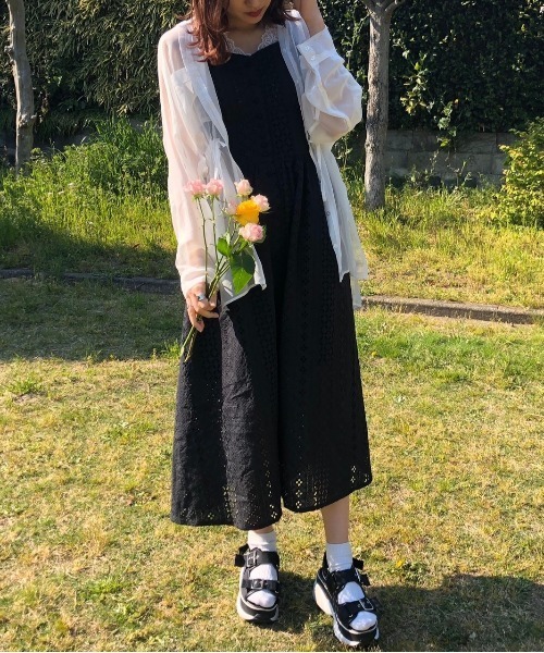 Heather(ヘザー)の「カットワークアソートキャミワンピース 885911(ワンピース・レディース・ホワイト系その他/オレンジ系その他/ブラック系その他・FREE)」の17枚目の写真