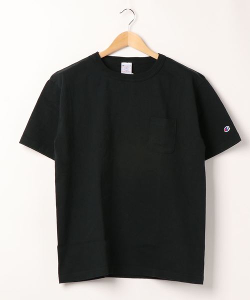 Champion(チャンピオン)の「チャンピオンUSポケットTシャツ(Tシャツ/カットソー・メンズ・オレンジ/イエロー系その他/ブラック/ホワイト/ライトグリーン/ピンク・M/XL/L)」の3枚目の写真