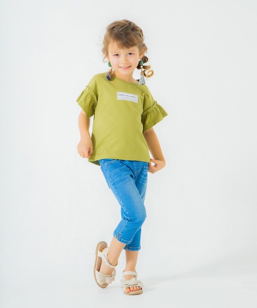 BRANSHES（ブランシェス）の「【WEB限定】袖フリル半袖Tシャツ（Tシャツ/カットソー・キッズ・その他6/その他1/その他4/その他2/その他5/その他3・130cm/100cm/150cm/140cm/120cm/110cm/90cm）」の8枚目の写真