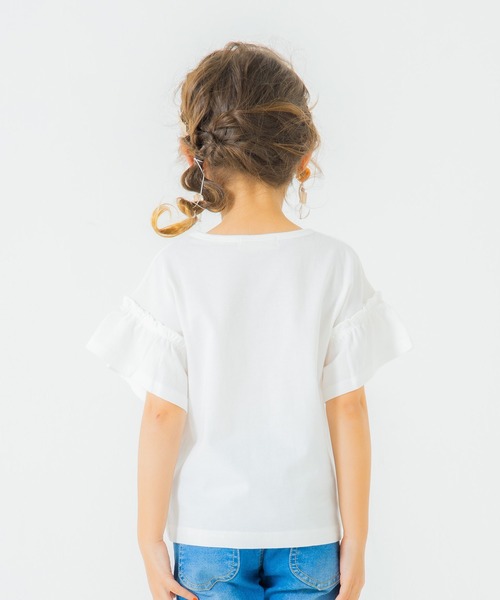 BRANSHES（ブランシェス）の「【WEB限定】袖フリル半袖Tシャツ（Tシャツ/カットソー・キッズ・その他6/その他1/その他4/その他2/その他5/その他3・130cm/100cm/150cm/140cm/120cm/110cm/90cm）」の20枚目の写真