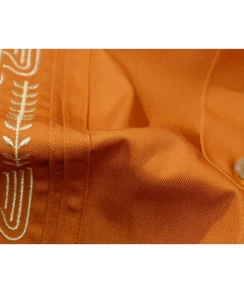 ROTAR(ローター)の「Long sleeve Cuba Shirt キューバシャツ(シャツ/ブラウス・メンズ・オレンジ/アイボリー/ブラック・LARGE/MEDIUM)」の10枚目の写真