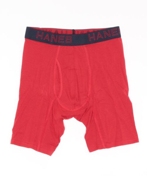 HANES(ヘインズ)の「【HANES/ヘインズ】CMFORT FLEX FIT HM6EQ101 ボクサーパンツ ボクサーブリーフ(ボクサーパンツ・メンズ・ワイン/シルバー/ブルー/グレー/ブラック/チャコールグレー/レッド/ネイビー・MEDIUM/LARGE/X-LARGE/SMALL)」の6枚目の写真