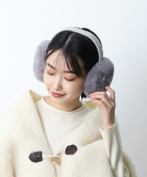 もふもふコンパクトイヤーマフ PPF-003 ・・ QLI（イヤーマフ）｜salle