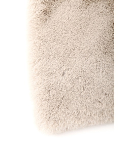 human woman（ヒューマンウーマン）の「フーディライクスカーフ（ストール/ショール・レディース・ホワイト系その他/ブラウン・ﾌﾘ-）」の7枚目の写真