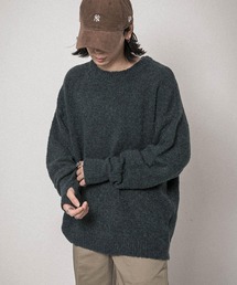 URBAN RESEARCH | URBAN RESEARCH iD　ブークレメランジオーバーニット(ニット/セーター)