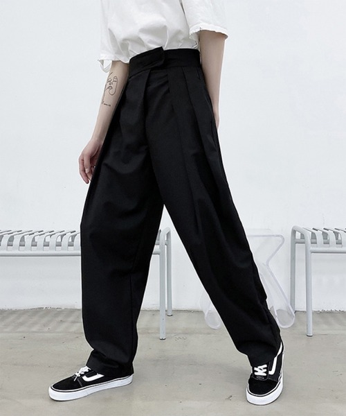MONO-MART スラックス 「ZOZO限定」2WAYストレッチタックワイド