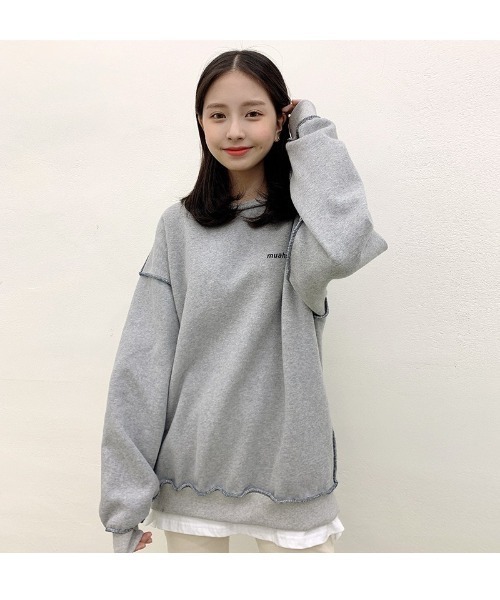 ★韓国の人気★【BASIC COTTON】★MIX PK MT.M★スウェット★ エムアンドエム 20MMDAYZ-03 × DAYZ TIPPED SAW SWEAT SHIRTS
