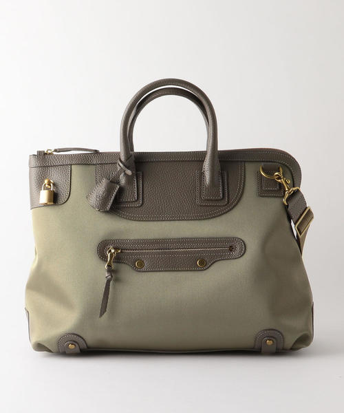 TOFF&LOADSTONE（トフアンドロードストーン）の「【別注】＜TOFF&LOADSTONE（トフアンドロードストーン）＞ナイロン ブリーフ バッグ†（トートバッグ・レディース・ブラック/ダークブラウン/ネイビー/モカ/ベージュ・フリー）」の14枚目の写真