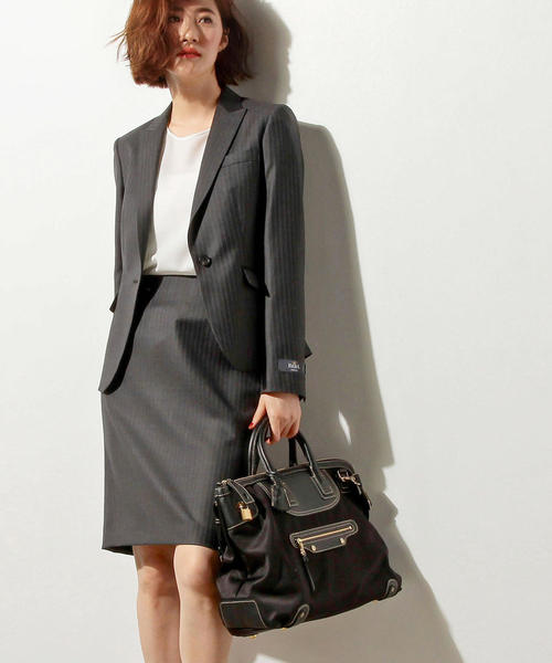 TOFF&LOADSTONE（トフアンドロードストーン）の「【別注】＜TOFF&LOADSTONE（トフアンドロードストーン）＞ナイロン ブリーフ バッグ†（トートバッグ・レディース・ブラック/ダークブラウン/ネイビー/モカ/ベージュ・フリー）」の17枚目の写真