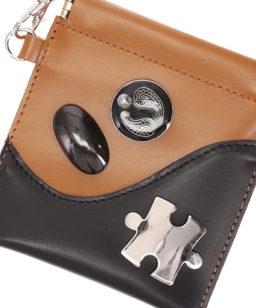 TOGA VIRILIS ネックストップレザーコインケース