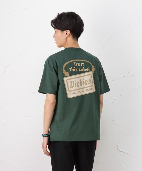 Dickies(ディッキーズ)の「Dickies ディッキーズ グラフィックプリント半袖Tシャツ(Tシャツ/カットソー・メンズ・ブラック/ホワイト/ベージュ/グリーン/ネイビー・L/XL/M)」の2枚目の写真