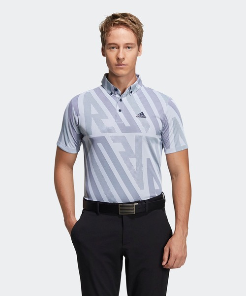 Adidasジャカード 半袖ボタンダウンシャツ Adidas Golf アディダスゴルフ Polo Shirt ポロシャツ Adidas アディダス のファッション通販 Zozotown