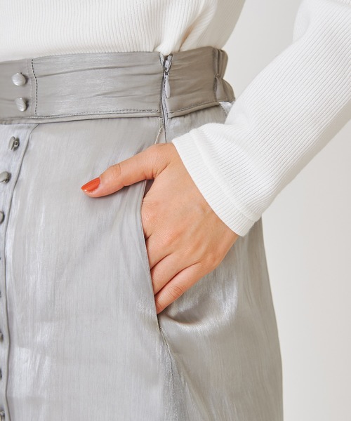 one after another NICE CLAUP（ワンアフターアナザーナイスクラップ）の「アソートマーメイドスカート（スカート・レディース・ホワイト系その他/グレー系その他/ドット/ホワイト系その他2・FREE）」の11枚目の写真