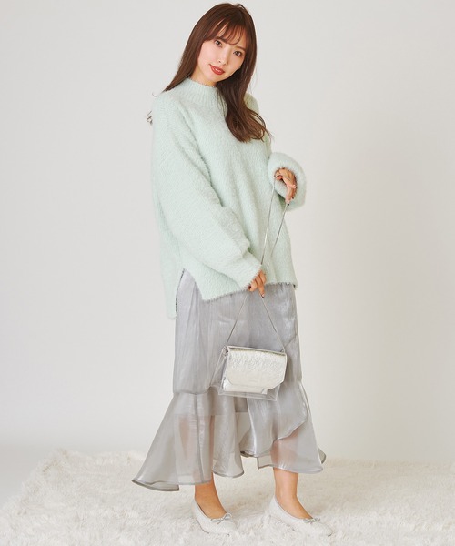 one after another NICE CLAUP（ワンアフターアナザーナイスクラップ）の「アソートマーメイドスカート（スカート・レディース・ホワイト系その他/グレー系その他/ドット/ホワイト系その他2・FREE）」の20枚目の写真