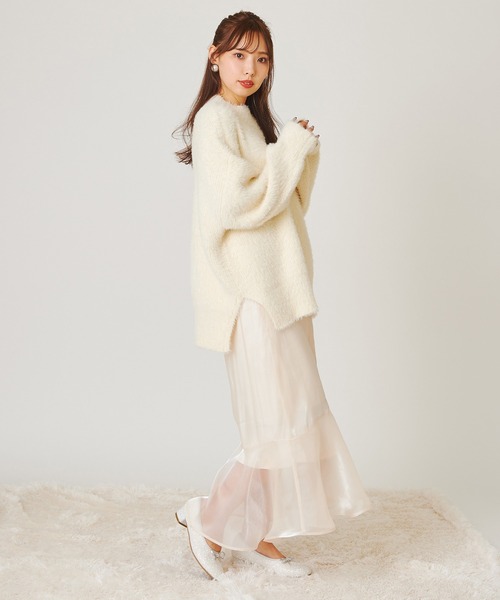 one after another NICE CLAUP（ワンアフターアナザーナイスクラップ）の「アソートマーメイドスカート（スカート・レディース・ホワイト系その他/グレー系その他/ドット/ホワイト系その他2・FREE）」の17枚目の写真