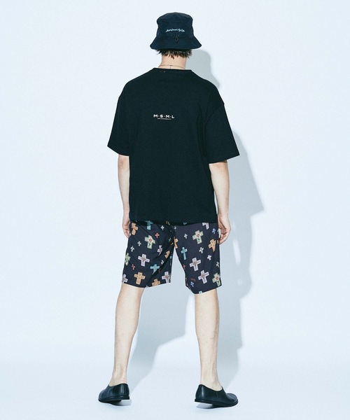 MSML CROSSES WIDE SHORTS（エムエスエムエル　ショーツ） MSML CROSSES WIDE SHORTS（エムエスエムエルショーツ）