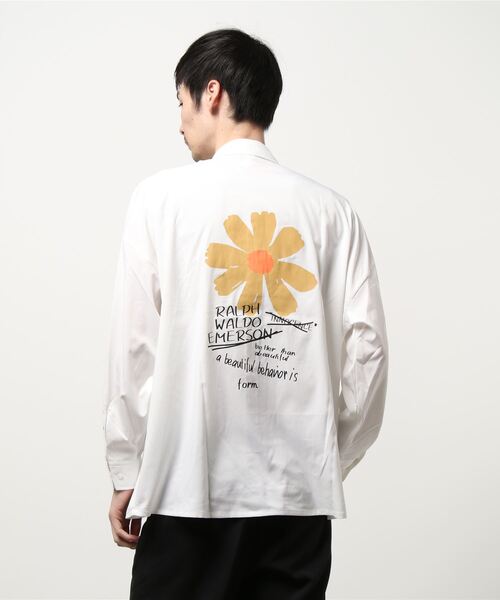 THISIS(ディスイズ)の「ブロード バッグプリントリーズフィットシャツ(シャツ/ブラウス・メンズ・ホワイト系その他/ベージュ系その他/ホワイト系その他3/ホワイト系その他2/ベージュ系その他2/ベージュ系その他3/ブラック系その他2/ホワイト系その他4/ブラック系その他/ホワイト系その他5・MEDIUM/X-LARGE/LARGE)」の15枚目の写真