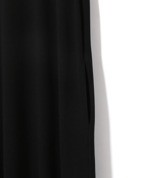 MADEMOISELLE ROPE'(マドモアゼル ロペ)の「バッククロスジャージーロングワンピース(ワンピース・レディース・ブラック/グリーン系その他/ピンク系その他2・38)」の20枚目の写真