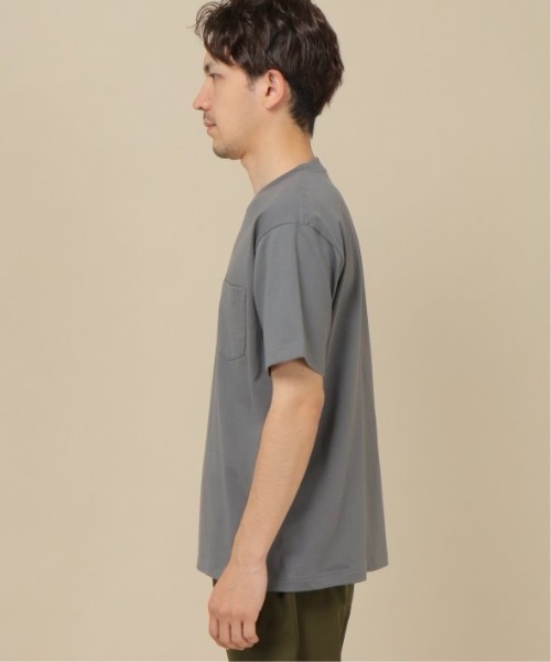 HANES（ヘインズ）の「【WEB限定】Hanes BEEFY ビーフィーポケT（Tシャツ/カットソー・メンズ・ダークグレー/ダークパープル/ダークグリーン・L/M/S/XL）」の4枚目の写真