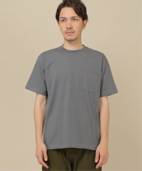 HANES（ヘインズ）の「【WEB限定】Hanes BEEFY ビーフィーポケT（Tシャツ/カットソー・メンズ・ダークグレー/ダークパープル/ダークグリーン・L/M/S/XL）」の6枚目の写真