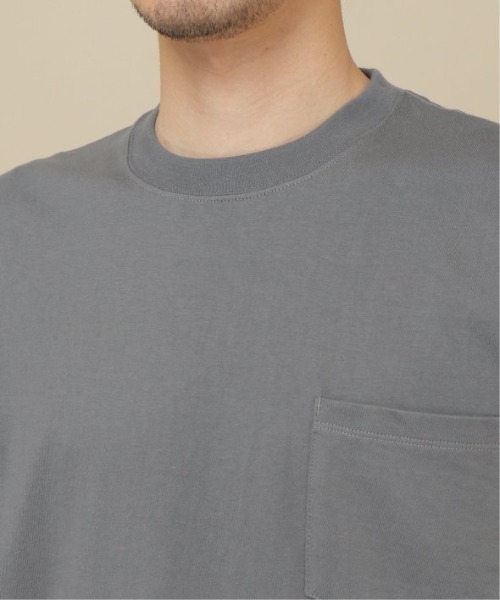 HANES（ヘインズ）の「【WEB限定】Hanes BEEFY ビーフィーポケT（Tシャツ/カットソー・メンズ・ダークグレー/ダークパープル/ダークグリーン・L/M/S/XL）」の14枚目の写真