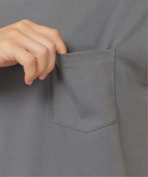 HANES（ヘインズ）の「【WEB限定】Hanes BEEFY ビーフィーポケT（Tシャツ/カットソー・メンズ・ダークグレー/ダークパープル/ダークグリーン・L/M/S/XL）」の9枚目の写真