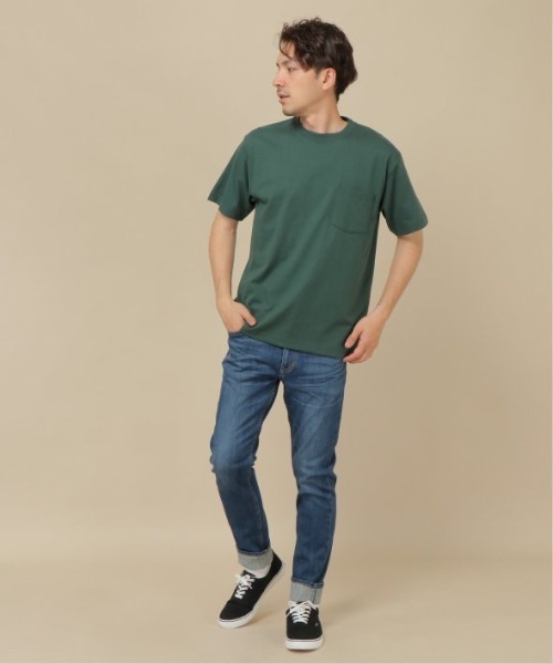 HANES（ヘインズ）の「【WEB限定】Hanes BEEFY ビーフィーポケT（Tシャツ/カットソー・メンズ・ダークグレー/ダークパープル/ダークグリーン・L/M/S/XL）」の13枚目の写真