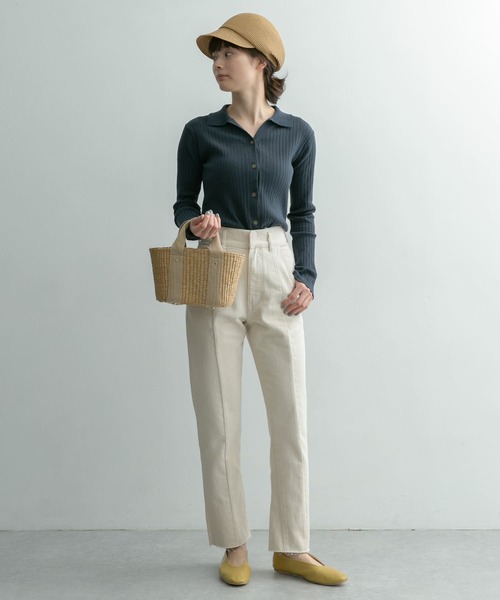 RODE SKO（ロデスコ）の「洗えるたためるキャスケット（キャスケット・レディース・ナチュラル/ブラウン系その他/ベージュ系その他・FREE）」の7枚目の写真