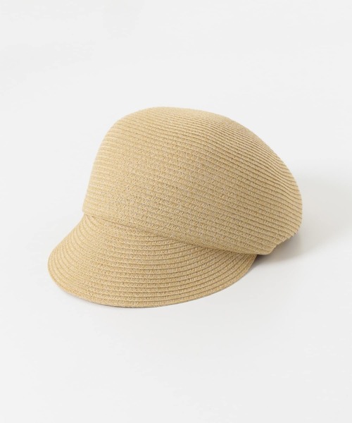 RODE SKO（ロデスコ）の「洗えるたためるキャスケット（キャスケット・レディース・ナチュラル/ブラウン系その他/ベージュ系その他・FREE）」の5枚目の写真