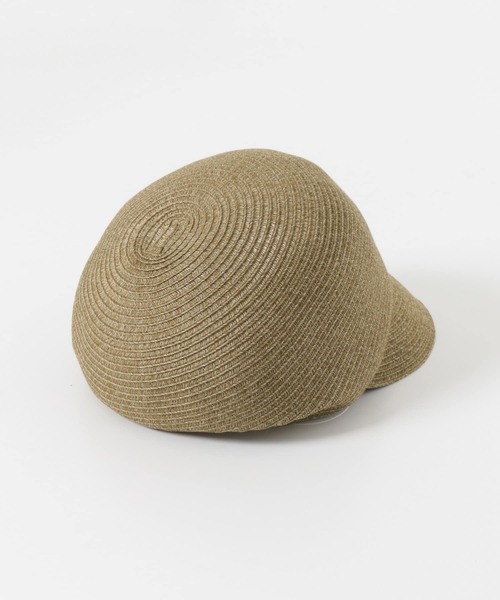 RODE SKO（ロデスコ）の「洗えるたためるキャスケット（キャスケット・レディース・ナチュラル/ブラウン系その他/ベージュ系その他・FREE）」の14枚目の写真