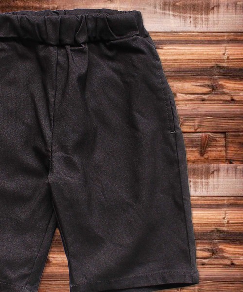 SHISKY(シスキー)の「スーパーストレッチハーフパンツ(その他パンツ・メンズ・ブラック/ネイビー/オフホワイト/カーキ/イエロー/ブルー/モカ/杢グレー/チャコール/グレー系/ネイビー系/ブルー系・M/L/XL)」の6枚目の写真