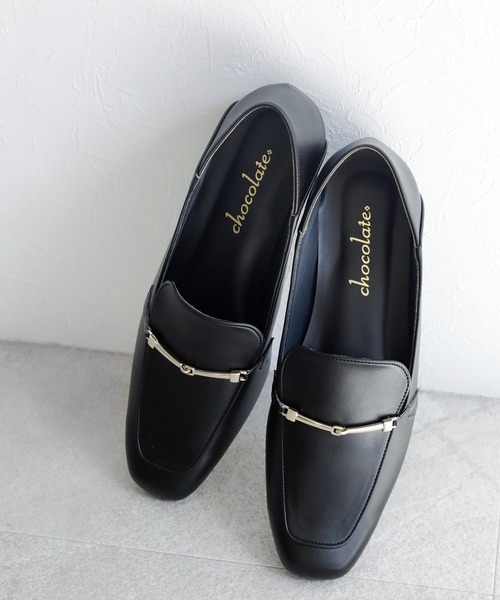 chocolates（チョコラテス）の「晴雨兼用 2way バブーシュ ソフトビットローファー【日本製】（ローファー・レディース・ブルー/ブラック/ホワイト/ダークベージュ/ブラウン系その他/シルバー・24cm/25cm/23.5cm/24.5cm/22.5cm/23cm/22cm/24.5㎝）」の15枚目の写真