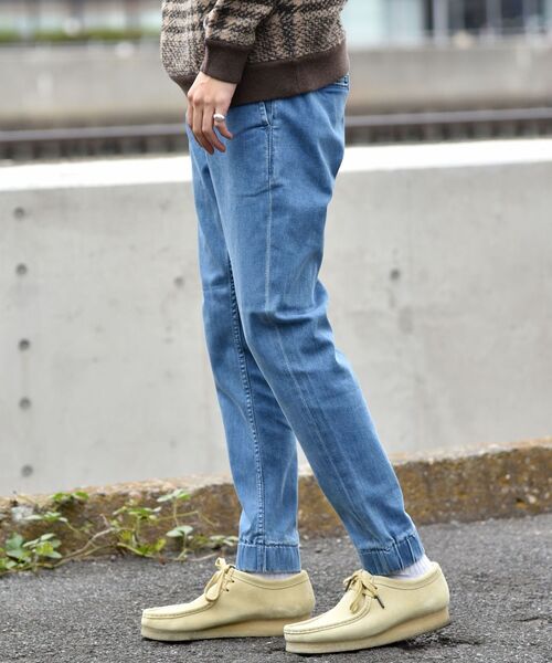 sov.ソブ ストレッチスリムパンツ ネイビー セール】サッカーストレッチパンツ（その他パンツ）｜Sov.（ソブ