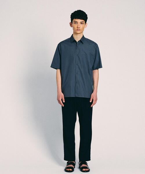 UNITED ARROWS（ユナイテッドアローズ）の「＜UNITED ARROWS＞ トーマスメイソン ショートスリーブシャツ（シャツ/ブラウス・メンズ・ホワイト/ダークグリーン/ダークブラウン/グレー/ターコイズブルー/ライム・SMALL/MEDIUM/LARGE/X-LARGE）」の7枚目の写真