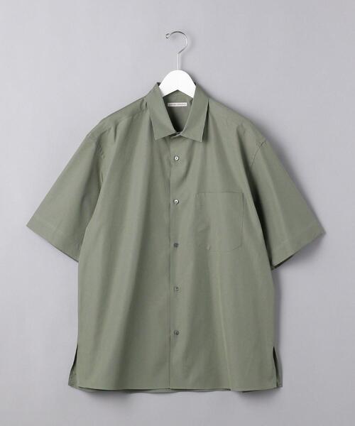 UNITED ARROWS（ユナイテッドアローズ）の「＜UNITED ARROWS＞ トーマスメイソン ショートスリーブシャツ（シャツ/ブラウス・メンズ・ホワイト/ダークグリーン/ダークブラウン/グレー/ターコイズブルー/ライム・SMALL/MEDIUM/LARGE/X-LARGE）」の19枚目の写真