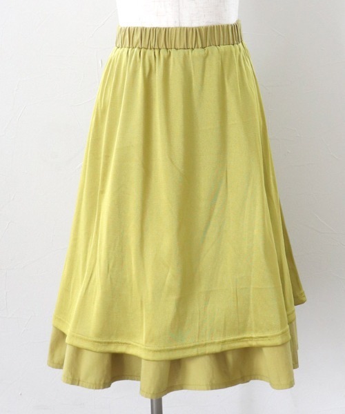 lulpini(ルルピー二)の「kids 一段ティアードスカート(スカート・キッズ・ピンク/ライム・S/M/L)」の20枚目の写真