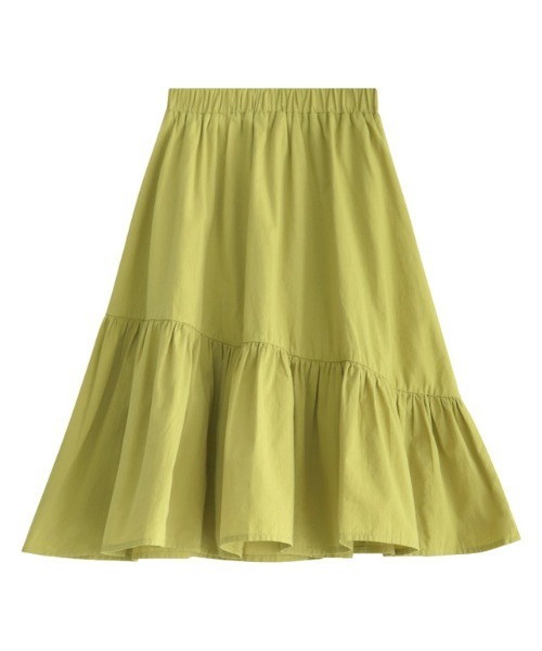 lulpini(ルルピー二)の「kids 一段ティアードスカート(スカート・キッズ・ピンク/ライム・S/M/L)」の16枚目の写真