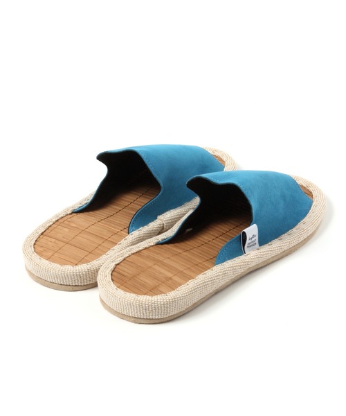 BAYFLOW(ベイフロー)の「BFバンブールームシューズ(ルームシューズ/スリッパ・レディース・ブルー/ベージュ・LARGE/MEDIUM)」の5枚目の写真
