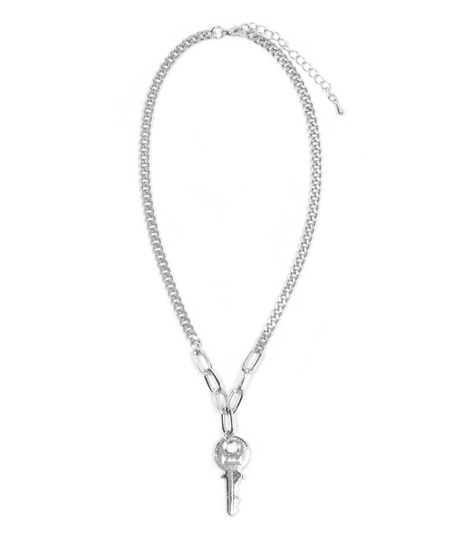 Figments(フィグメンツ)の「キヘイ&ケーブルチェーンキーネックレス(ネックレス・レディース・シルバー・FREE)」の5枚目の写真