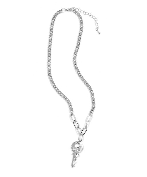 Figments(フィグメンツ)の「キヘイ&ケーブルチェーンキーネックレス(ネックレス・レディース・シルバー・FREE)」の6枚目の写真