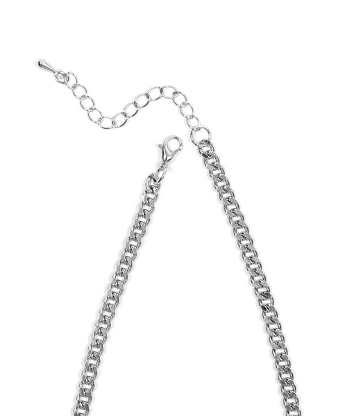 Figments(フィグメンツ)の「キヘイ&ケーブルチェーンキーネックレス(ネックレス・レディース・シルバー・FREE)」の7枚目の写真