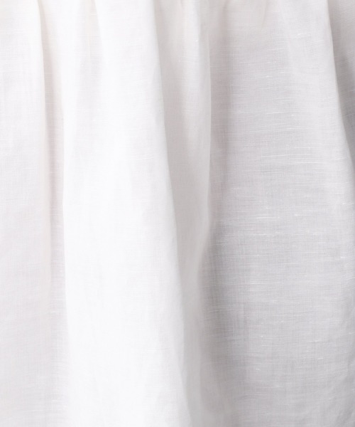 A part by(アパートバイ)の「RyLiペプラム半袖シャツ 949569(シャツ/ブラウス・レディース・ブラック/オフホワイト/グリーン系その他4/パープル系その他5・FREE)」の15枚目の写真