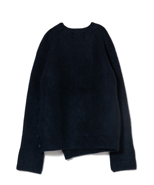 LAYMEE（レイミー）の「Pansy knit / パンジーニット（ニット/セーター・レディース・ライトブルー/ネイビー/ベージュ・FREE）」の10枚目の写真