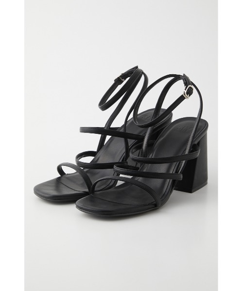 SLY(スライ)の「YNES ANKLE STRAP SANDAL アンクル ストラップ サンダル(サンダル・レディース・ブラック/アイボリー/マルチ・SMALL/MEDIUM/LARGE)」の11枚目の写真