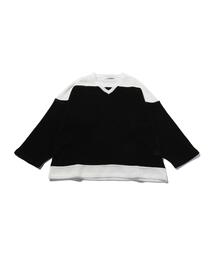 ＜R.M GANG＞ MESH VNECK LS/カットソー
