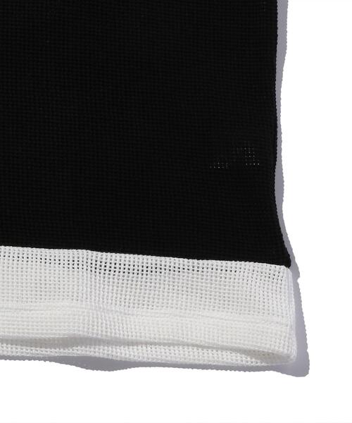 R.M GANG（アールエムギャングレベルモダニストギャング）の「＜R.M GANG＞ MESH VNECK LS/カットソー（Tシャツ/カットソー・メンズ・ブラック・FREE）」の5枚目の写真