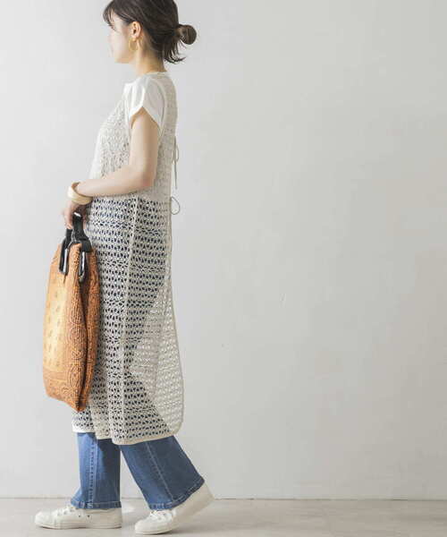 URBAN RESEARCH(アーバンリサーチ)の「バックデザインレースワンピース(ワンピース・レディース・ダークブラウン/グレー系その他・FREE)」の13枚目の写真