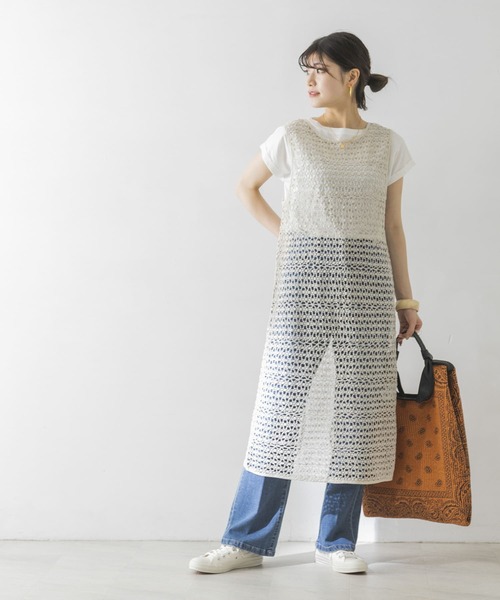 URBAN RESEARCH(アーバンリサーチ)の「バックデザインレースワンピース(ワンピース・レディース・ダークブラウン/グレー系その他・FREE)」の14枚目の写真